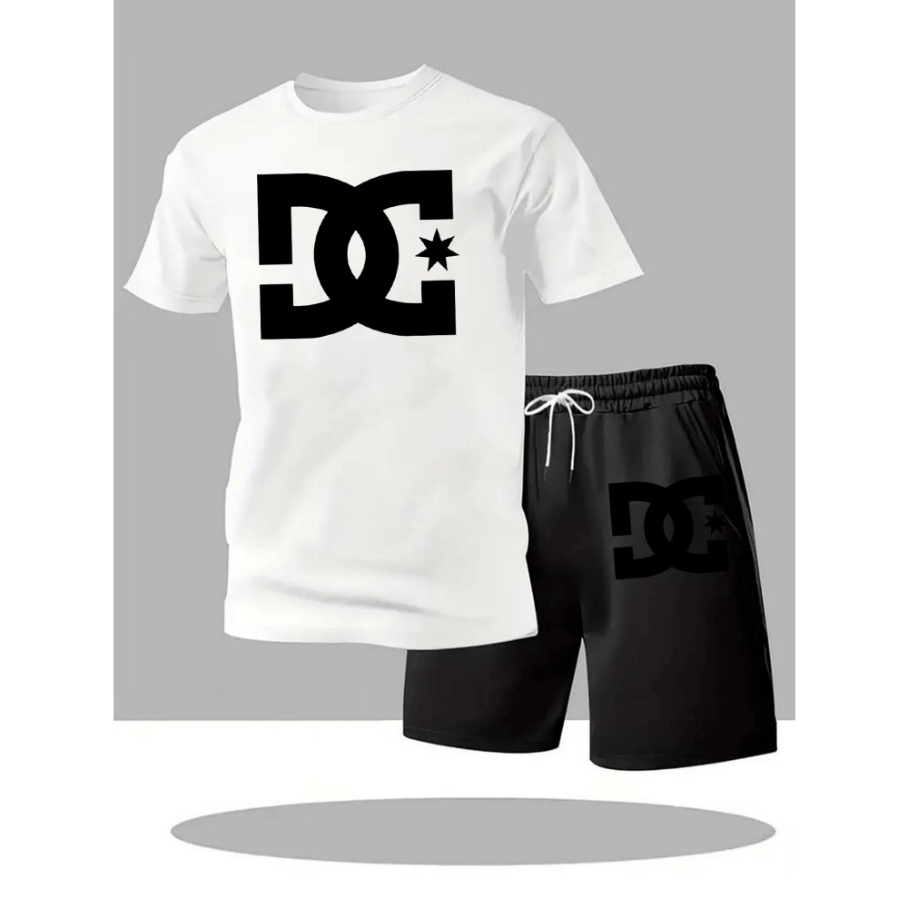 Summer Clothing Pieces - Summer Men's Casual Clothing Set Breathable