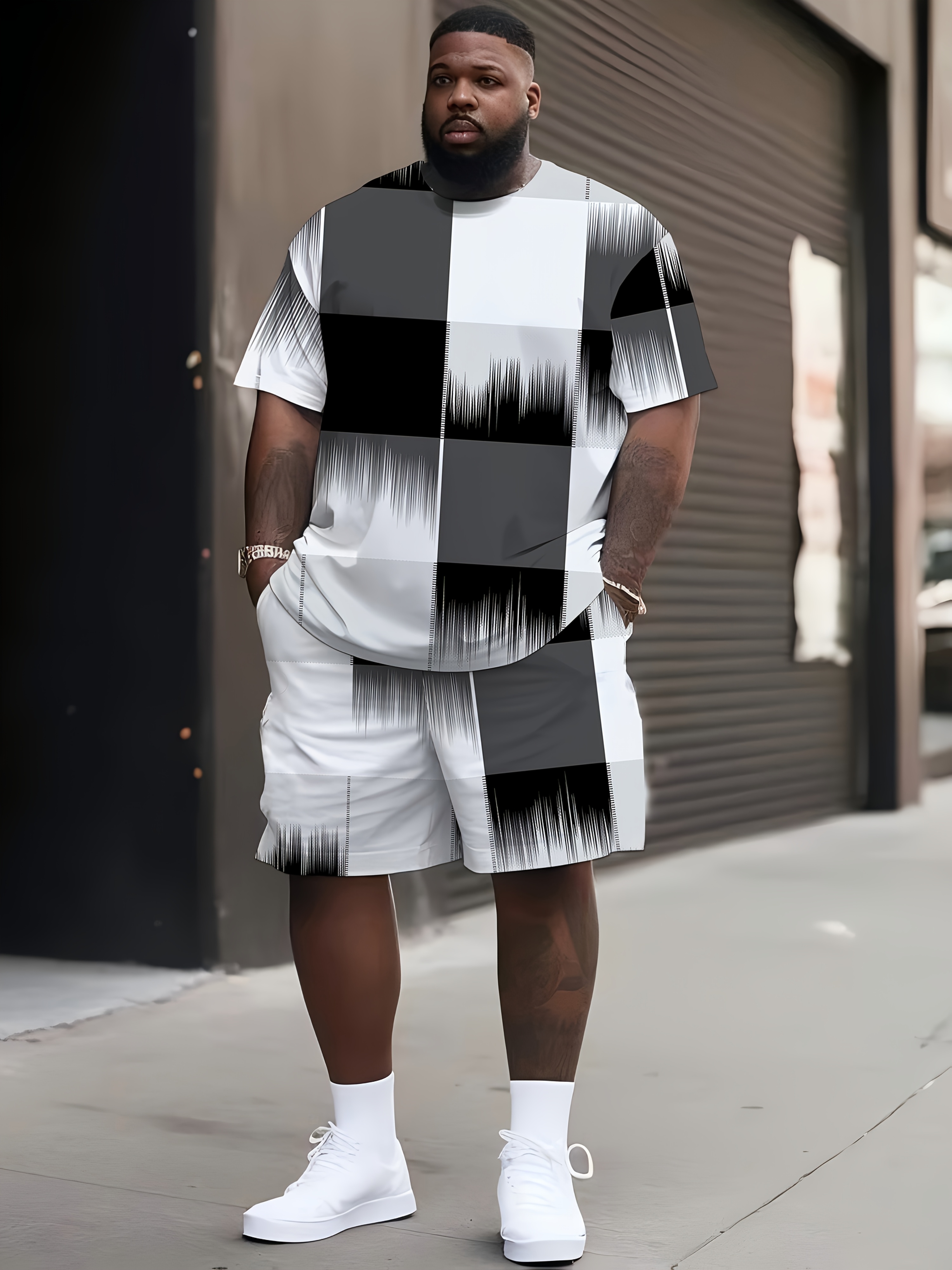 Summer Clothing Pieces - Summer Large Size Men's Clothing 3D