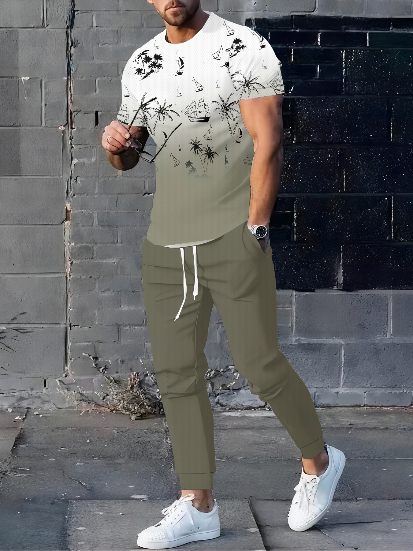 Summer Clothing For A Beach - 2026 Summer Men's Suit with 3D