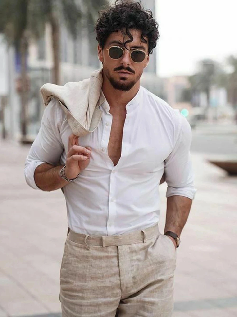 Summer Beach Business Linen Me - Summer Clothing Men Linen review and price