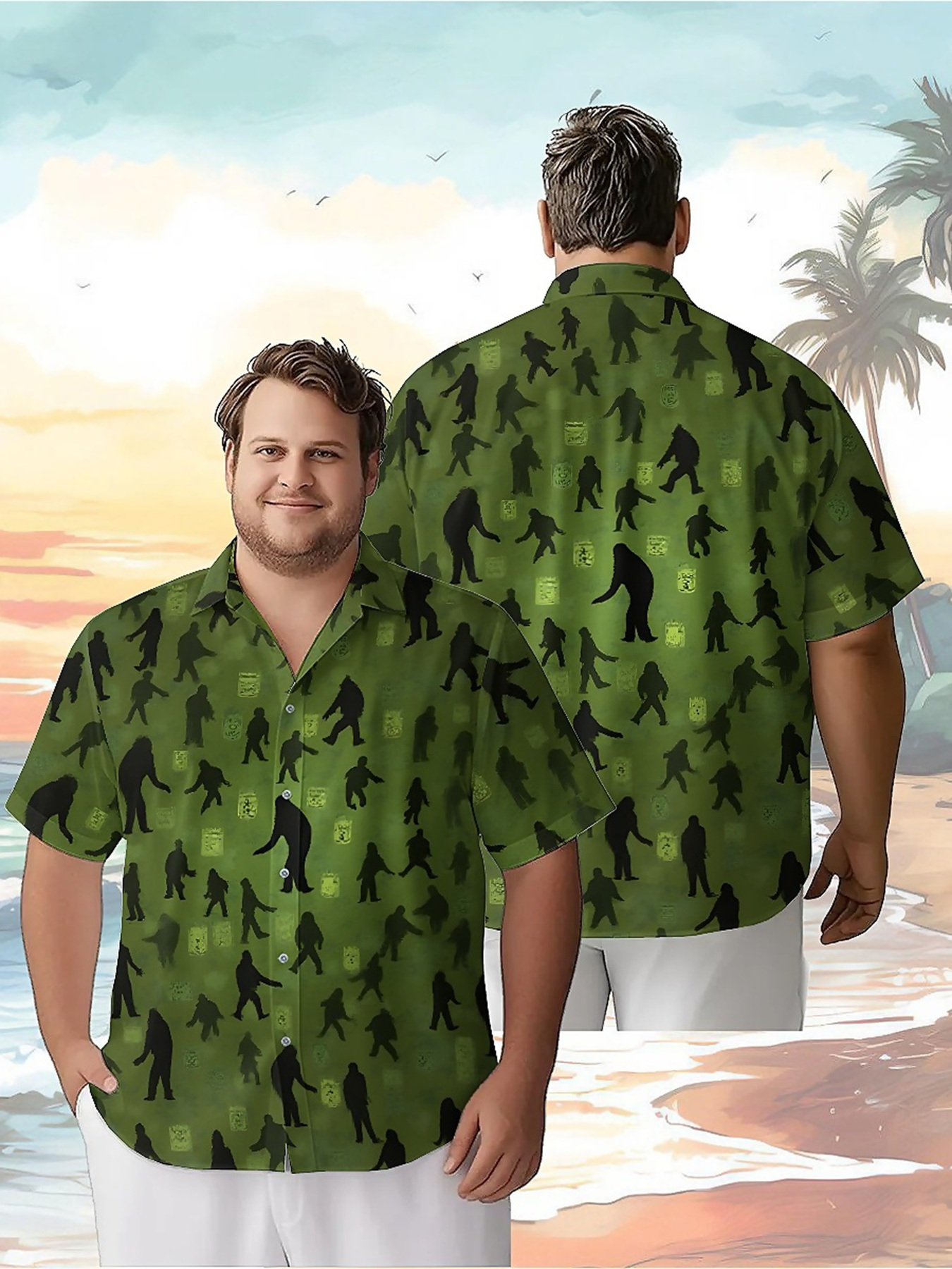 Men's Plus Size Hawaiian Shirt - Summer Clothing For A Beach review and price