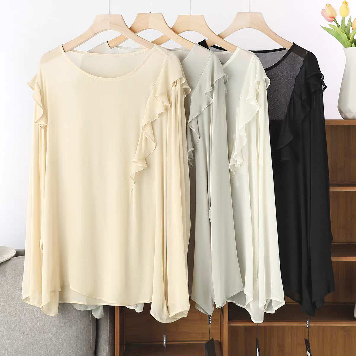 French Elegant Long Sleeve Ruf - Summer Clothing Styles For Women review and price