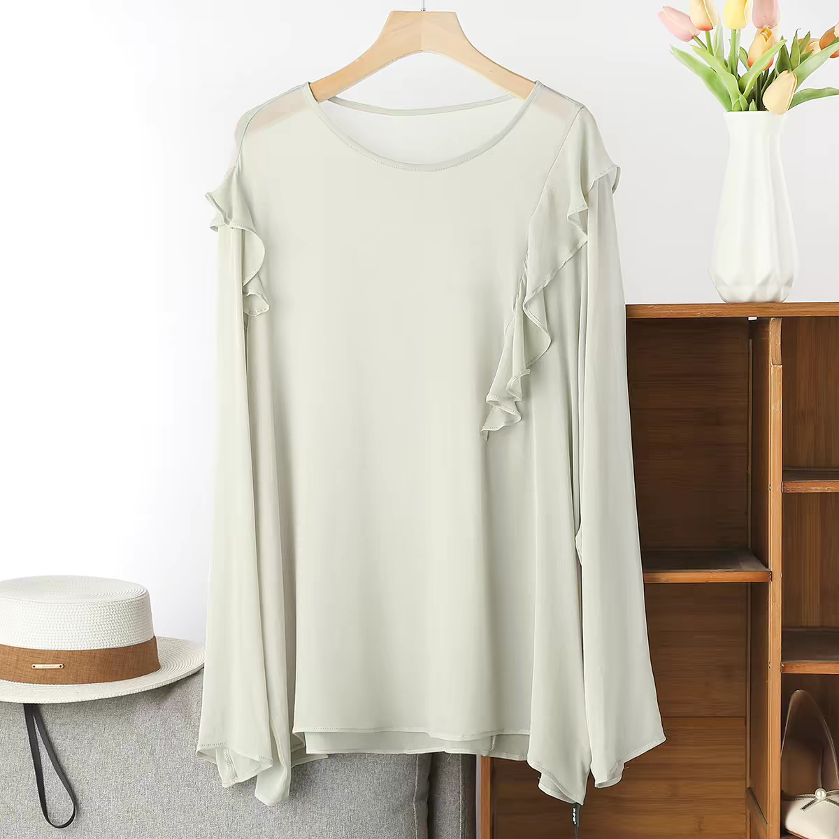French Elegant Long Sleeve Ruf - Summer Clothing Styles For Women review and price