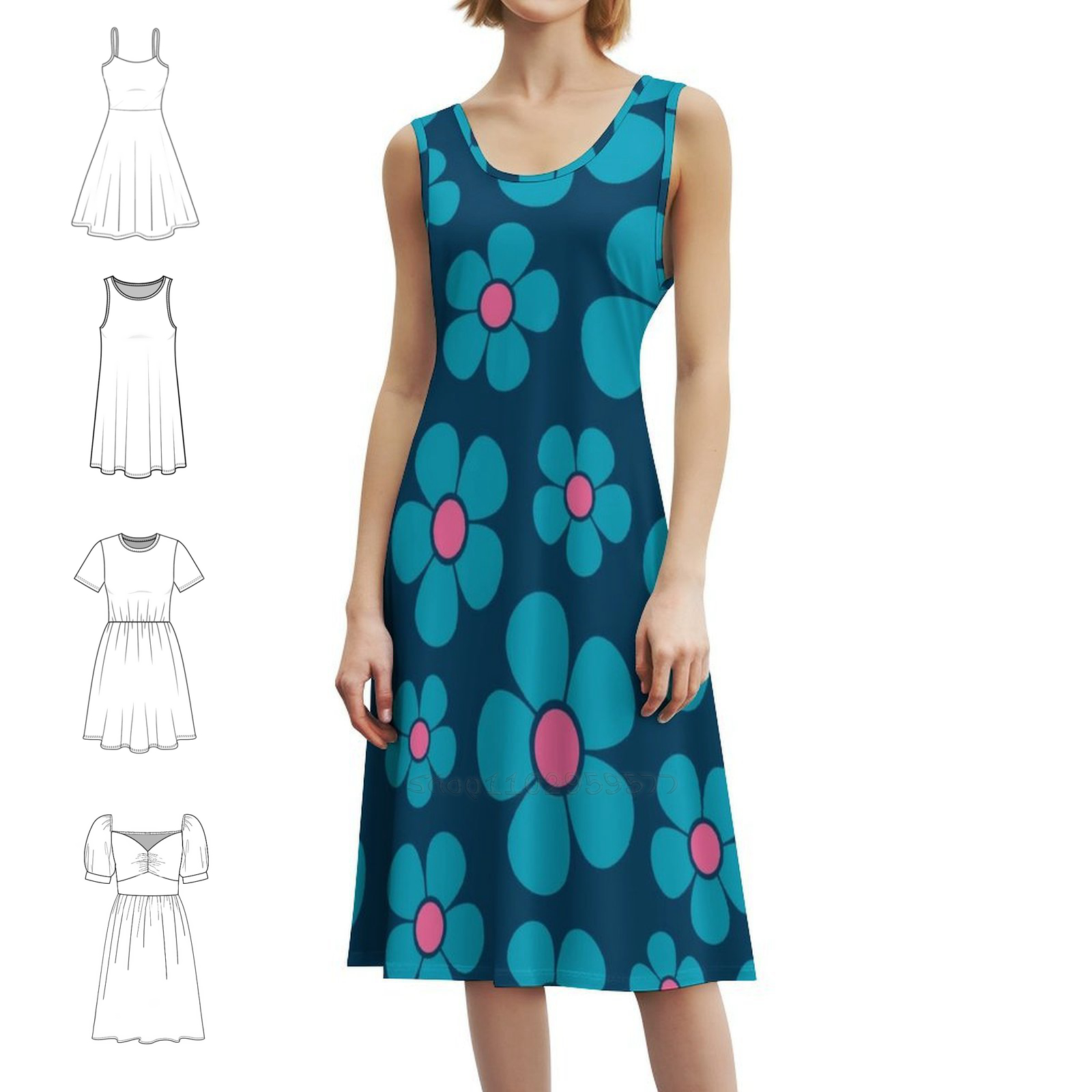 Reto 1960S Style Mid Mod Flora - Summer Clothing Styles For Women review and price