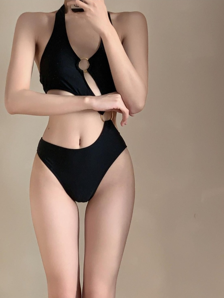 Women's Black Sexy High Waist  - Swimsuit One Piece review and price