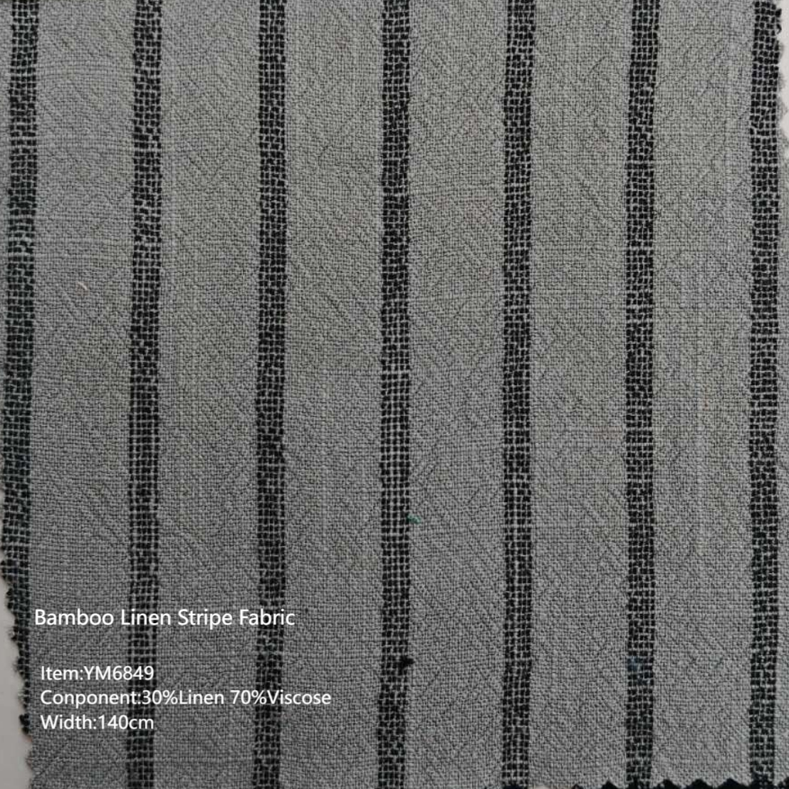 Stripes 30%Linen 70%Viscose Bl - Summer Clothing Men Linen review and price