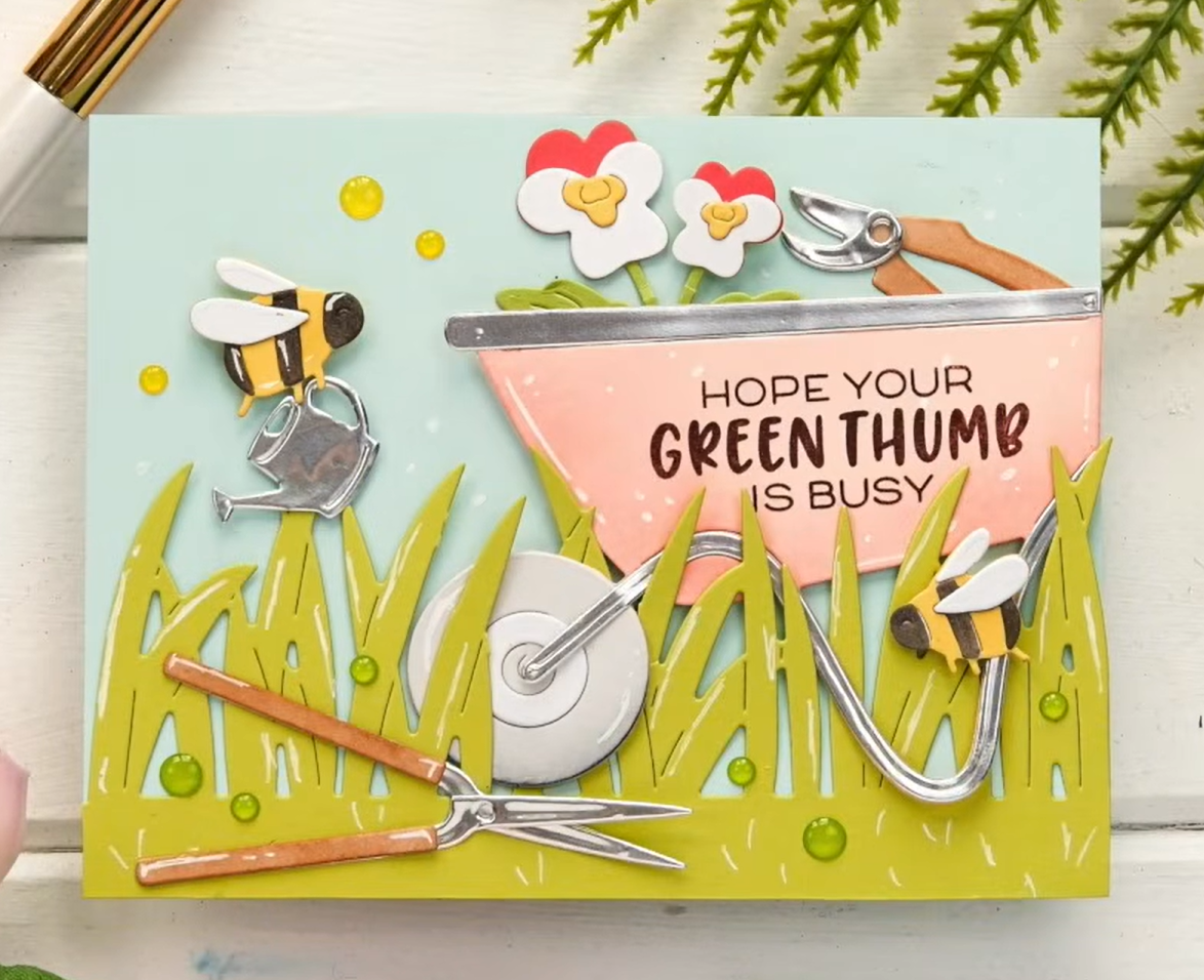 Green Thumb release Clear Stam - Summer Clothing Release review and price