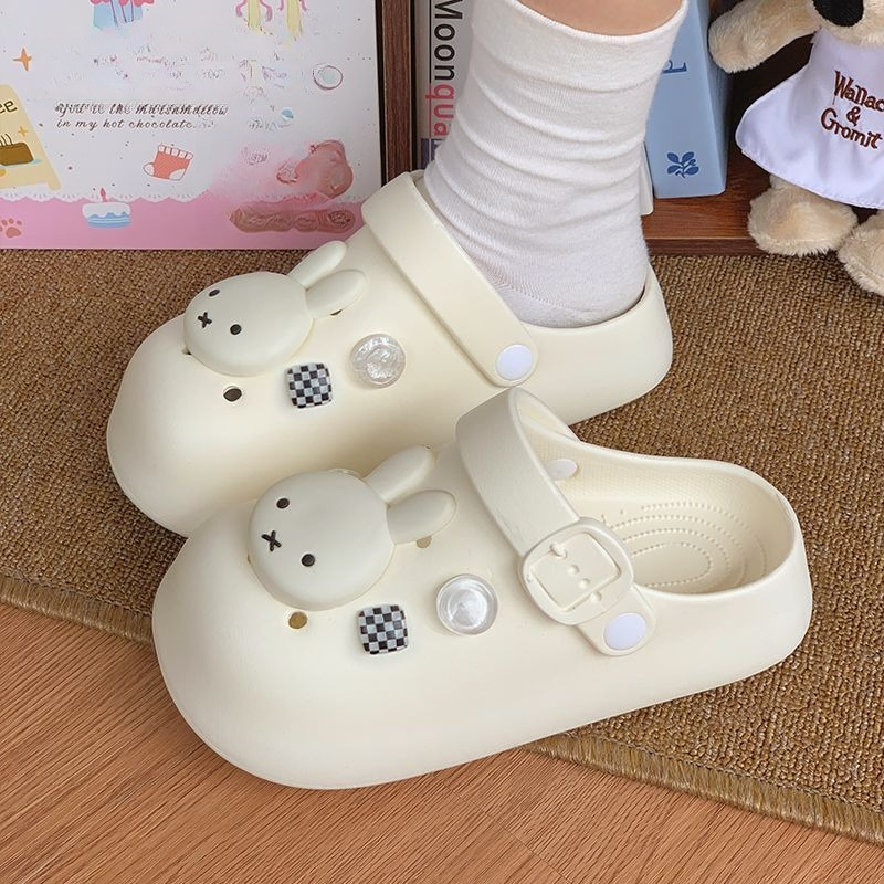 Miffy Rabbit Thick soled Arch  - Summer Clothing Cartoon review and price