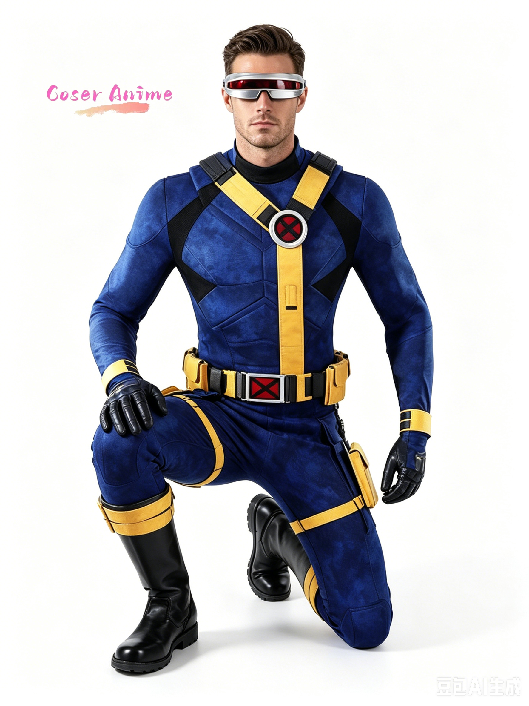 Scott Summers Cyclops Cosplay  - Summer Clothing Cartoon review and price
