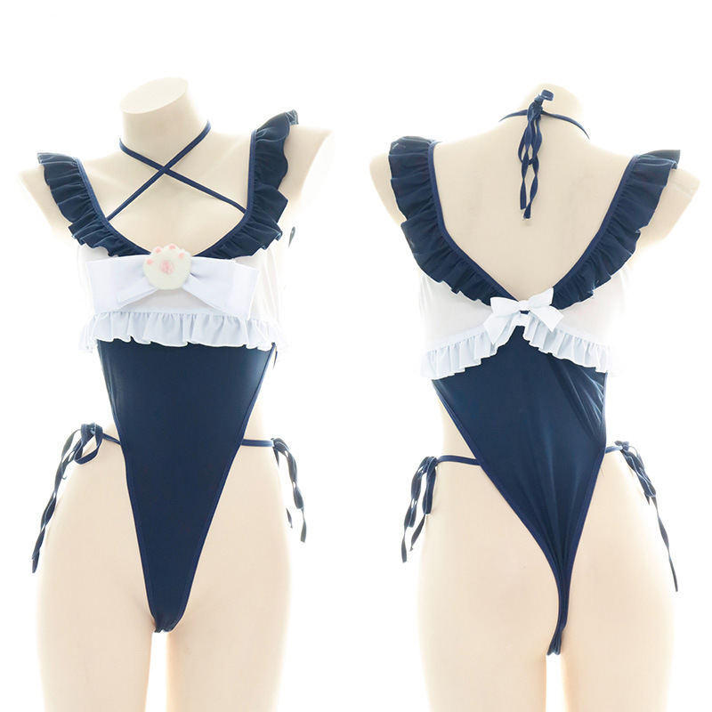 Cute Ruffled Edge One Piece Sw - Swimsuit One Piece review and price