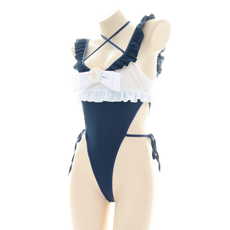 Cute Ruffled Edge One Piece Sw - Swimsuit One Piece review and price