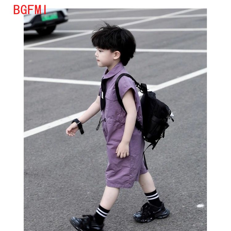 Kids Summer Shorts Overalls Ca - Summer Clothing Kids Boys review and price