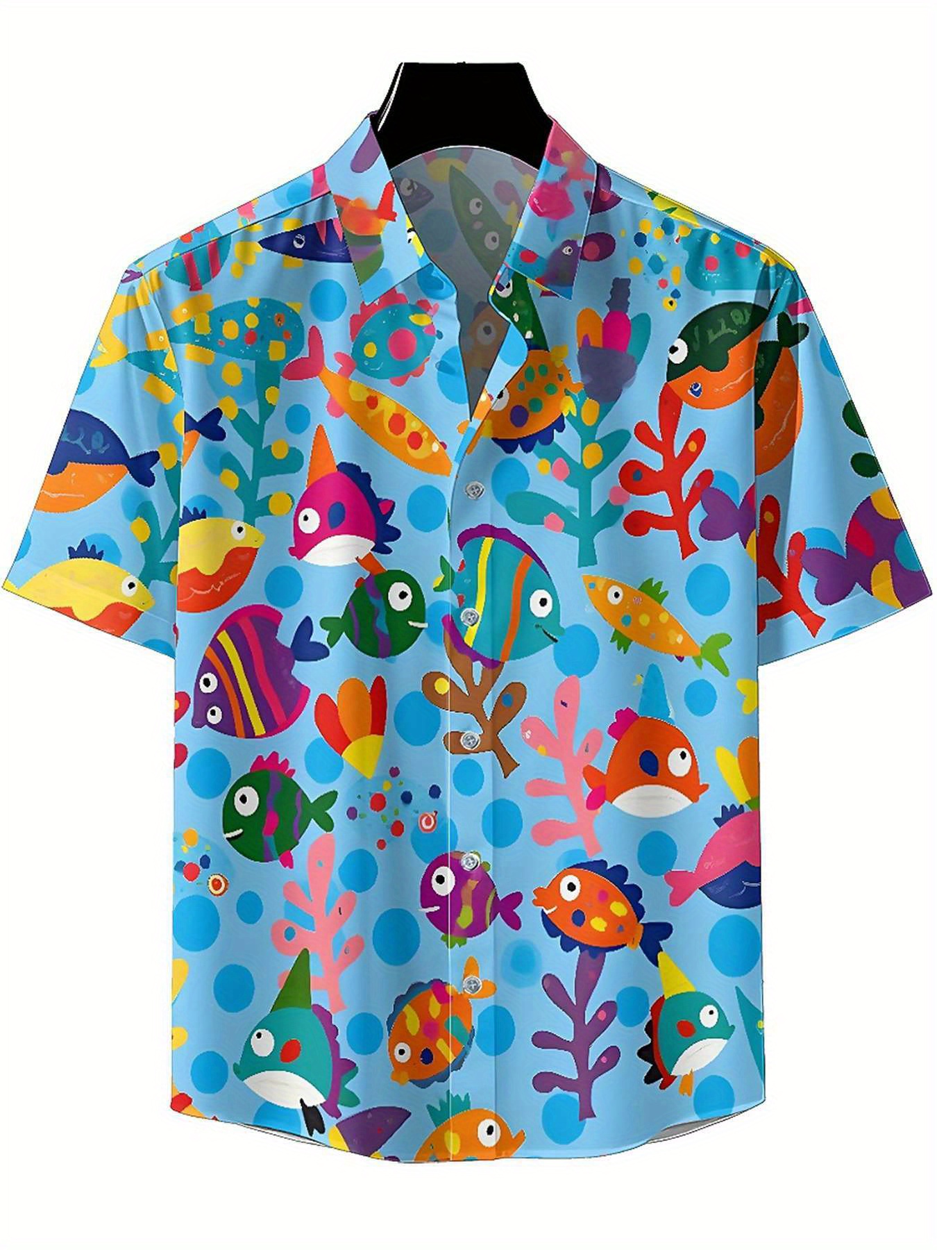 Men's Plus Size Hawaiian Shirt - Summer Clothing For A Beach review and price