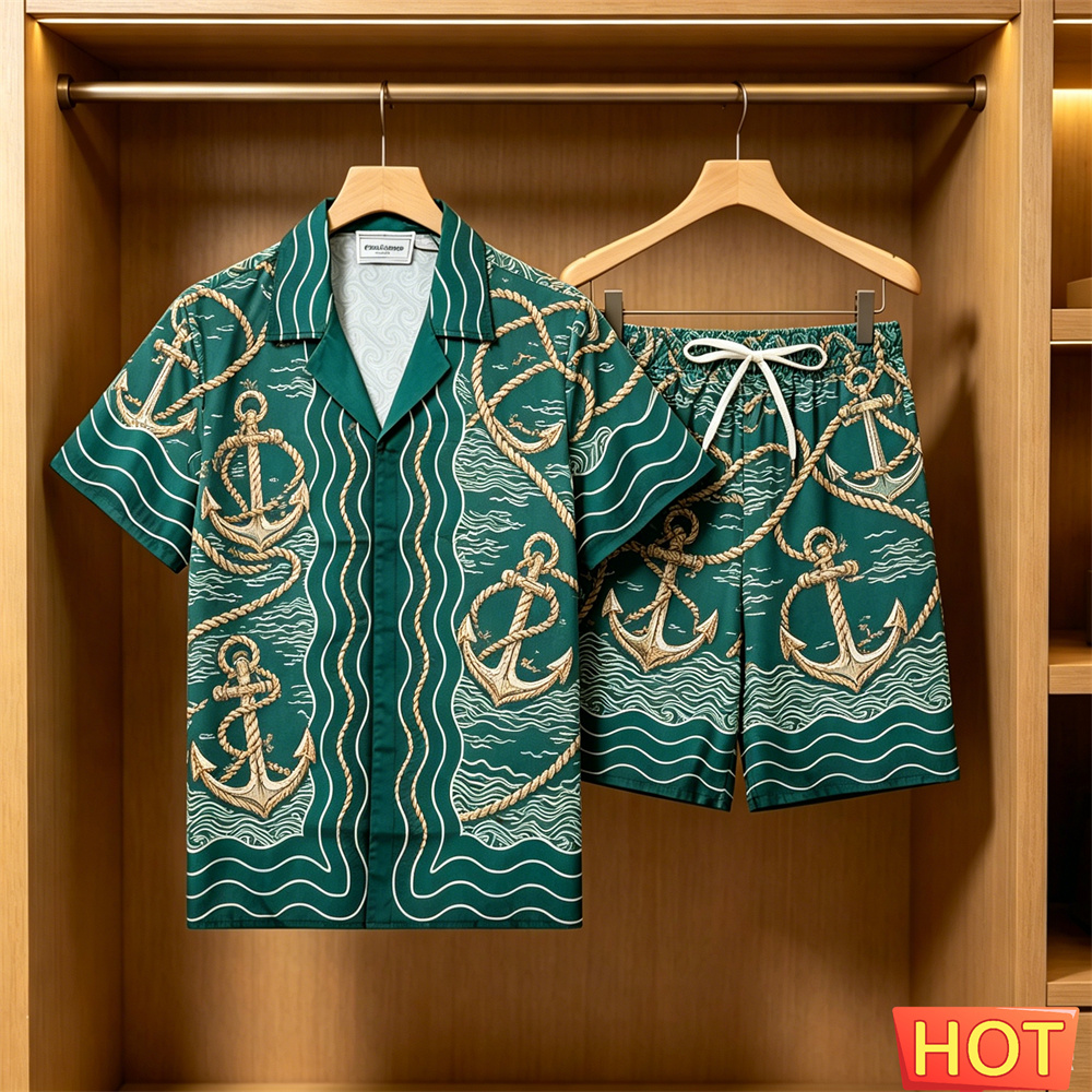Men's 2 Piece Hawaiian Set Nau - Summer Clothing For A Beach review and price
