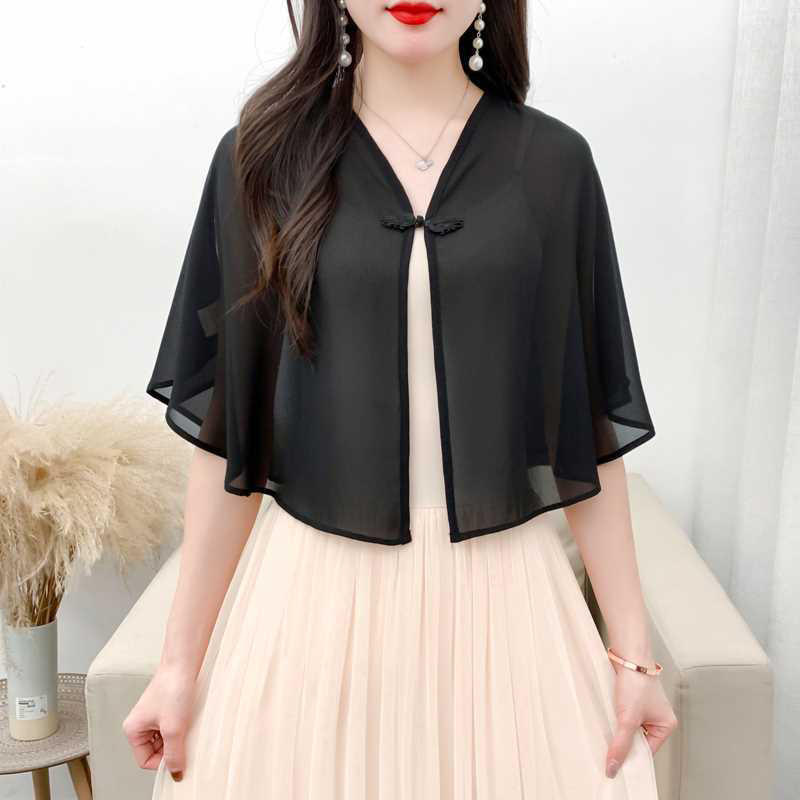 Spring Chiffon Short Outer Wea - Summer Clothing Wear review and price