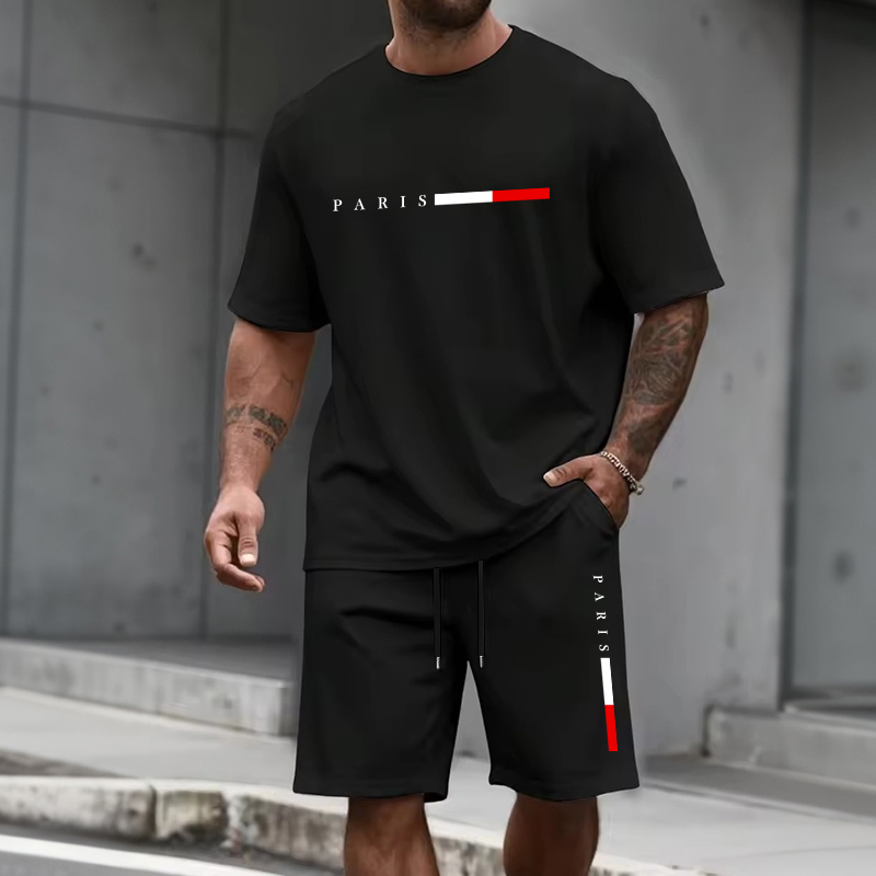 Men's Tracksuit 2 Piece  O-nec - Summer Clothing Pieces review and price