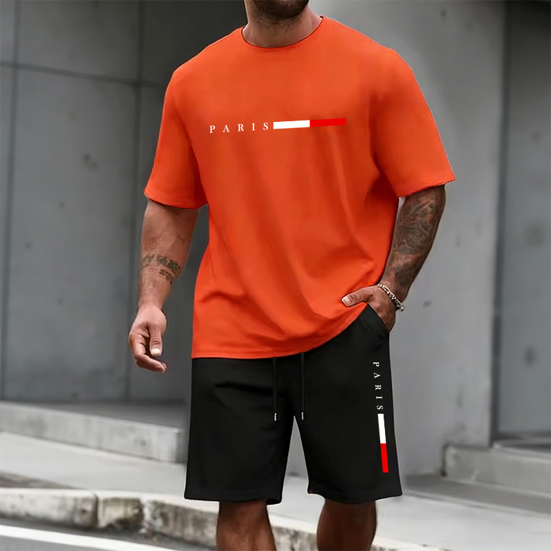 Men's Tracksuit 2 Piece  O-nec - Summer Clothing Pieces review and price