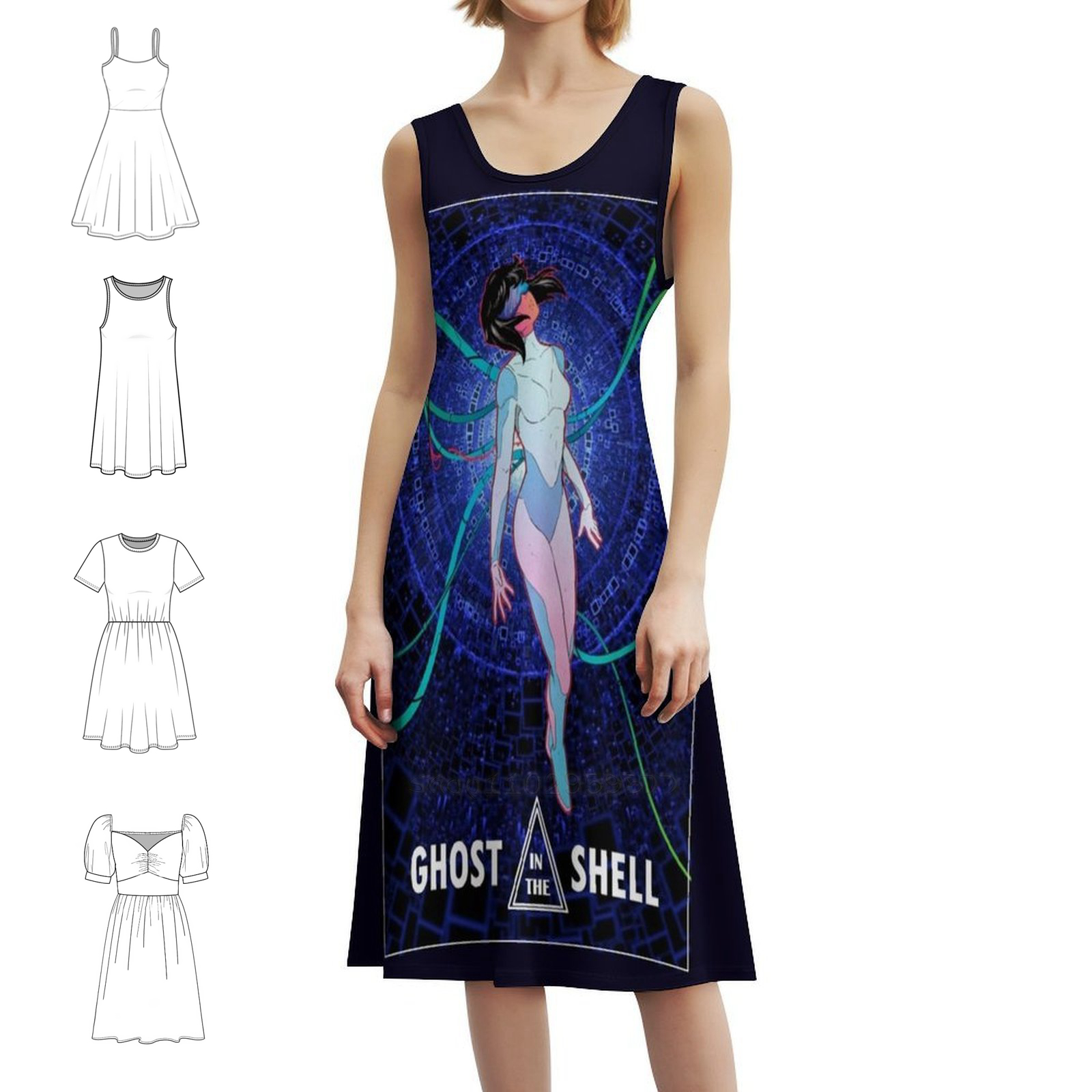 Ghost In The Shell Boho Chic D - Summer Clothing For A Beach review and price