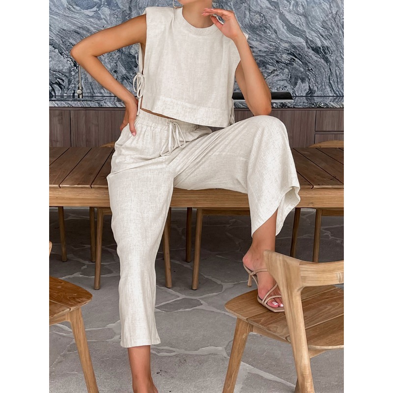 Fashion Cotton and Linen Suit  - Summer Clothing Men Linen review and price