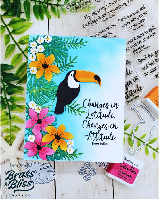 Clear Stamps Metal Cutting Die - Summer Clothing Release review and price