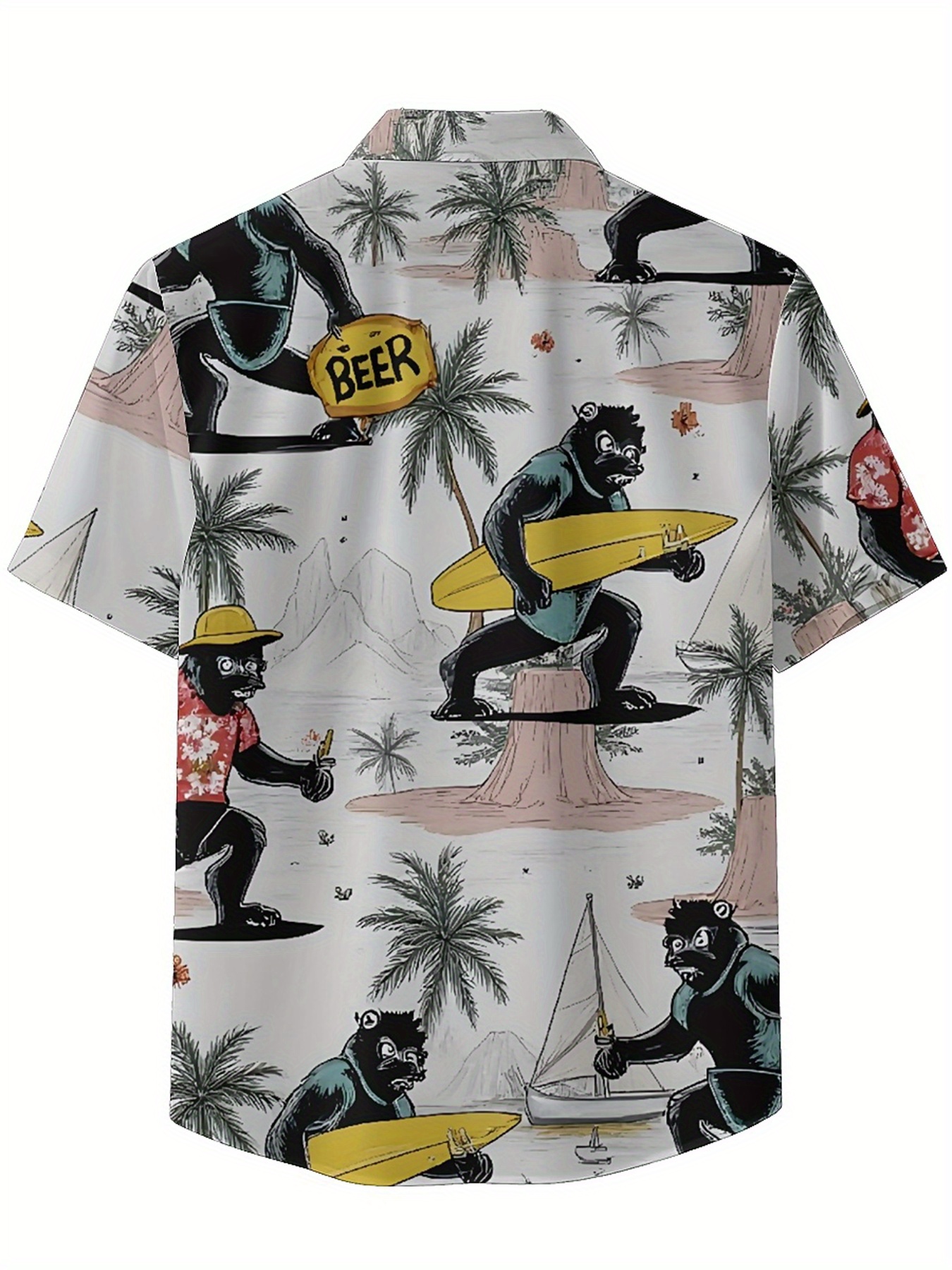 Men's Plus Size Hawaiian Shirt - Summer Clothing For A Beach review and price