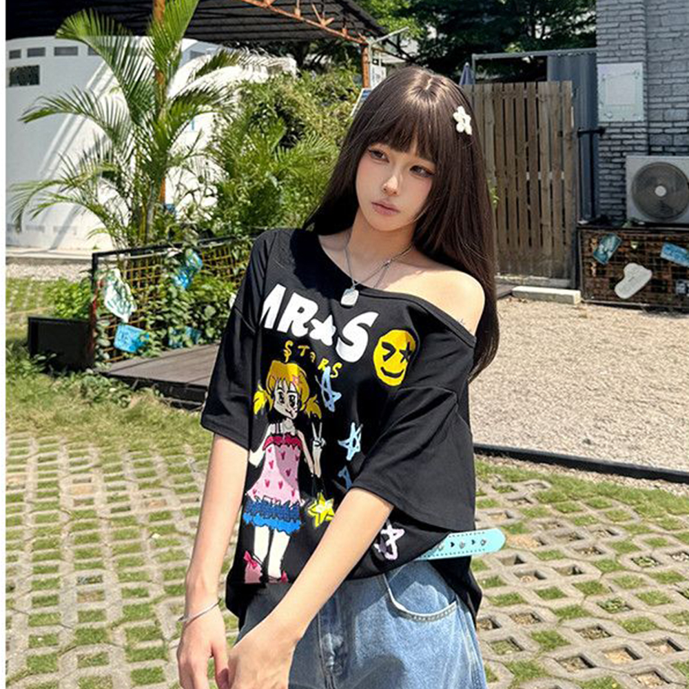 Hotweek Pattern T-shirt Cartoo - Summer Clothing Cartoon review and price