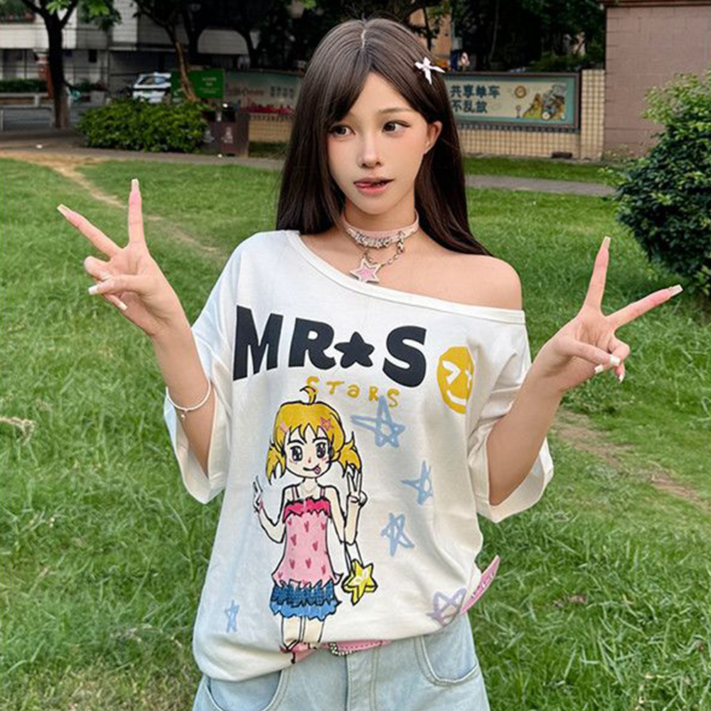Hotweek Pattern T-shirt Cartoo - Summer Clothing Cartoon review and price
