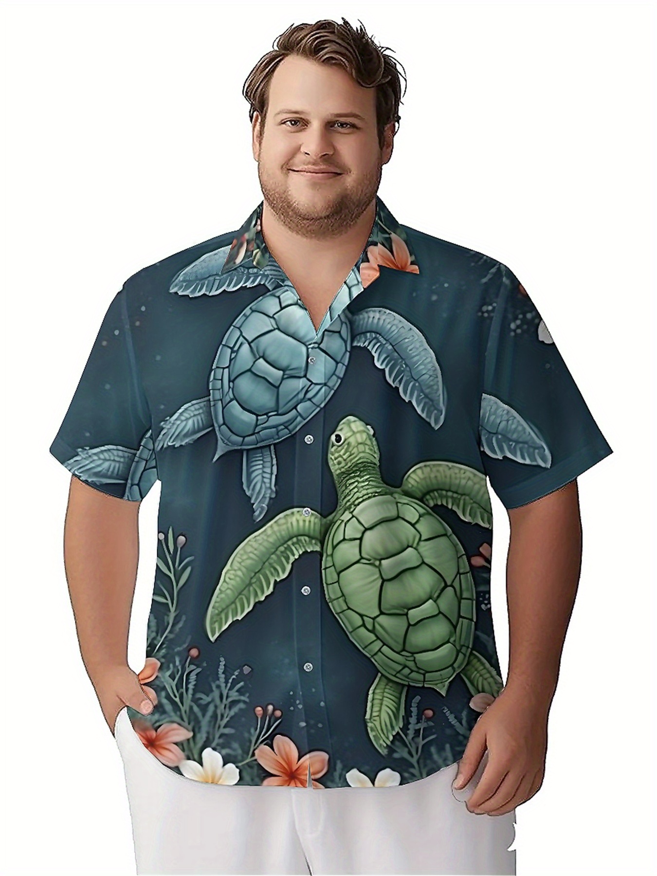 Men's Plus Size Hawaiian Shirt - Summer Clothing For A Beach review and price