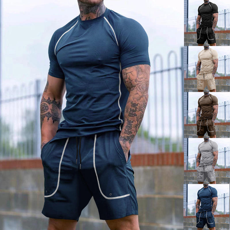 Men's Sporty Short Sleeve Runn - Summer Clothing Wear review and price