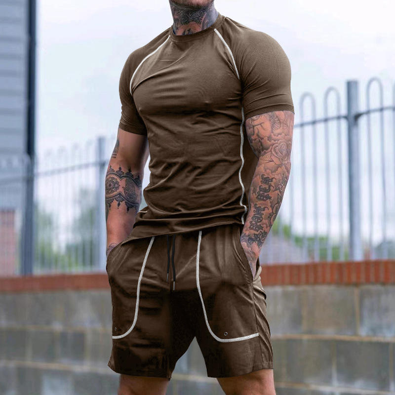 Men's Sporty Short Sleeve Runn - Summer Clothing Wear review and price