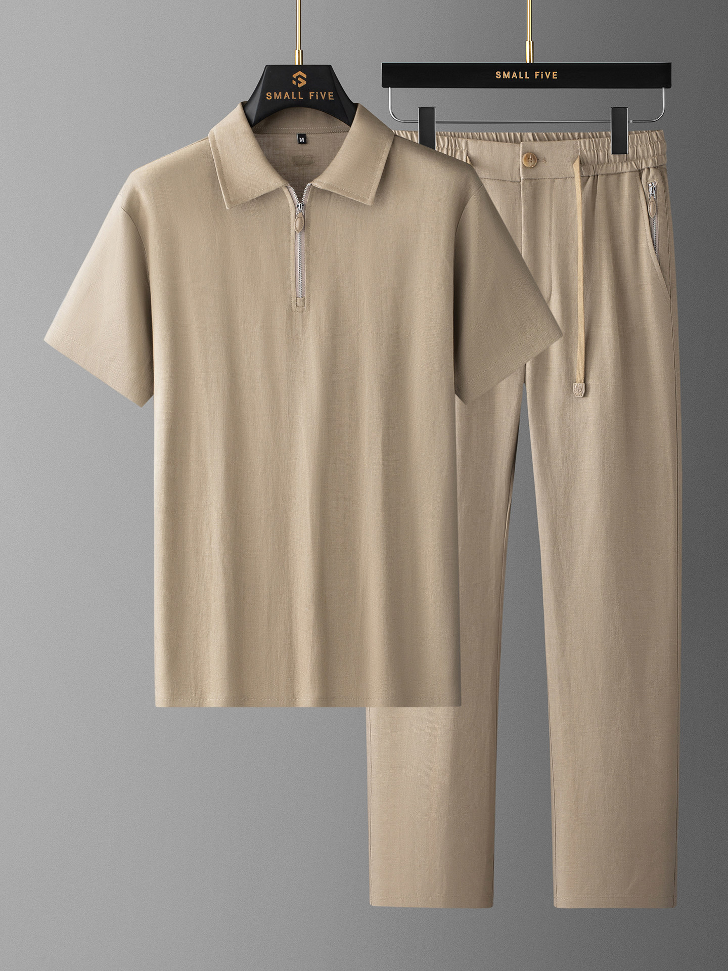 Summer high-end texture relaxe - Summer Clothing Men Linen review and price
