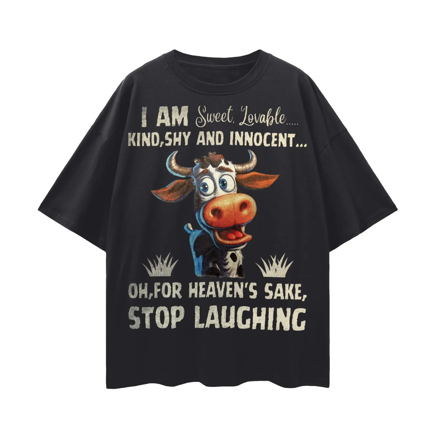 Loveable Cow Clipart Shirt Fun - Summer Clothing Clipart review and price