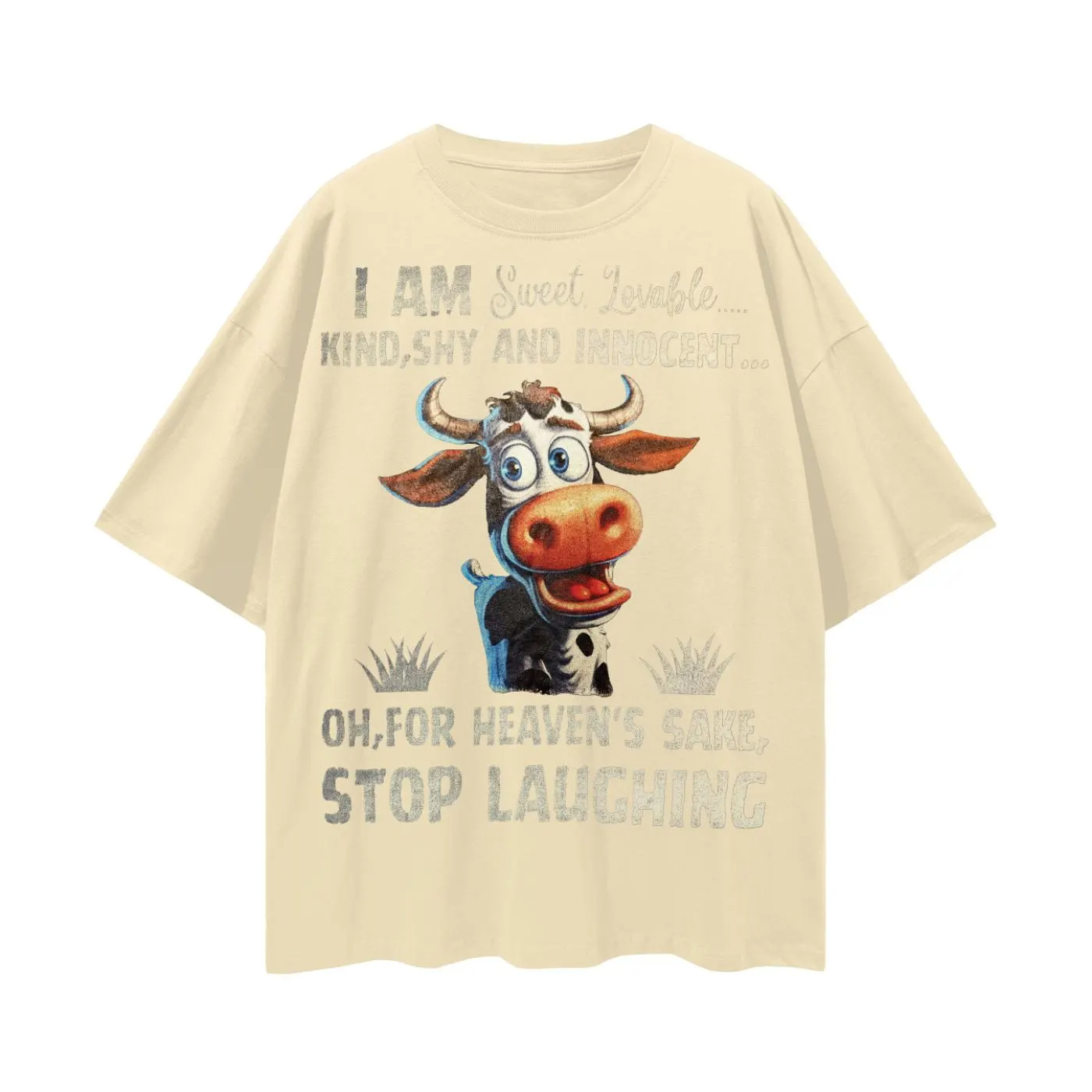 Loveable Cow Clipart Shirt Fun - Summer Clothing Clipart review and price